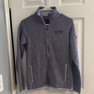 Patagonia Lavender Heather Full-Zip Women's Fleece Jacket